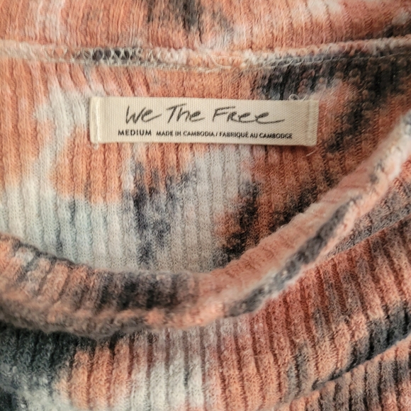 We the Free Tie Dye Long-sleeved Top - Picture 5 of 5